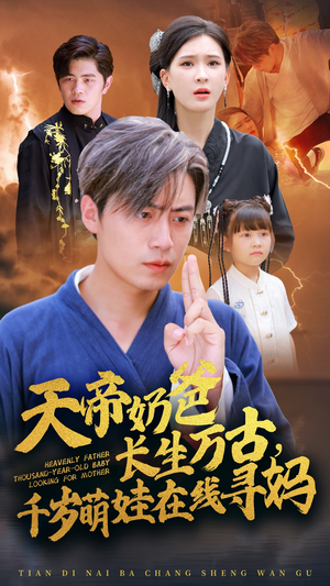 天帝奶爸长生万古，千岁萌娃在线寻妈（52集）红果短剧免费看