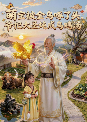 萌宝被金乌啄了头，爷把大圣炖成乌鸡汤（59集）热播短剧推荐