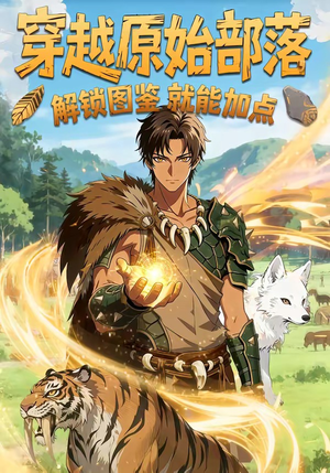 穿越原始部落，解锁图鉴就能加点（94集）分享好看短剧