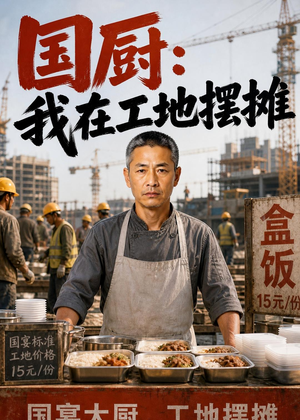 国厨：我在工地摆摊（58集）短剧中追到爽