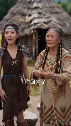 穿越蛮荒我成了部落女神(60集) 穿越蛮荒我成了部落女神(60集)每日分享短剧