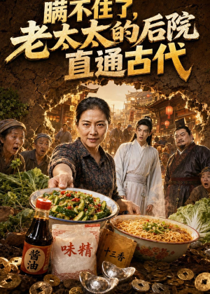 瞒不住了，老太太的后院直通古代（60集）短剧全集完整版
