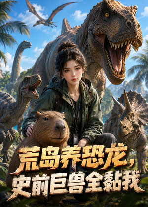 荒岛养恐龙，史前巨兽全黏我（40集）精彩短剧合集
