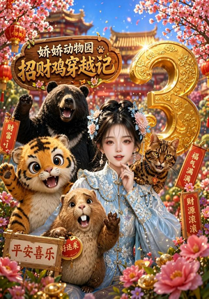 娇娇动物园，招财鸡穿越记第三季（122集）甜宠短剧追到爽