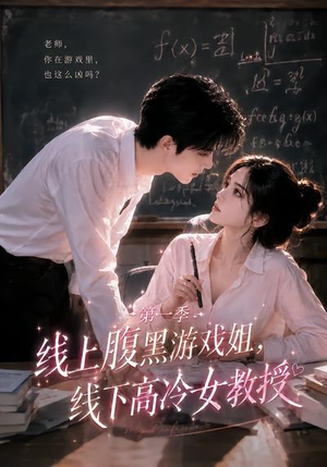 线上腹黑游戏姐，线下高冷女教授（80集）火爆短剧热播中
