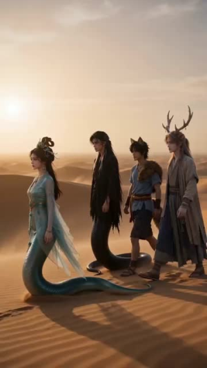 穿越妖兽世界，我觉醒进化系统（64集）短剧全集完整