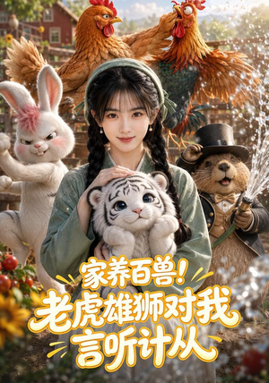 家养百兽！老虎雄狮对我言听计从（60集）爱上了这部剧了