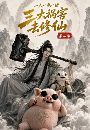 一人一龟一猪，三大祸害去修仙第二季（266集全）最火短剧热播中