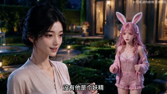 穿成兔子精，被毛绒控男主盯上了2（93集）新短剧推荐