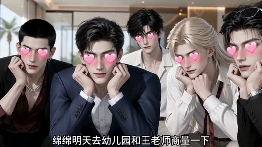 天降小绵之反派大佬的团宠三岁半（174集）抢先看新短剧