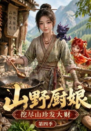 山野厨娘，挖尽山珍发大财第四季（80集）最火爆的短剧