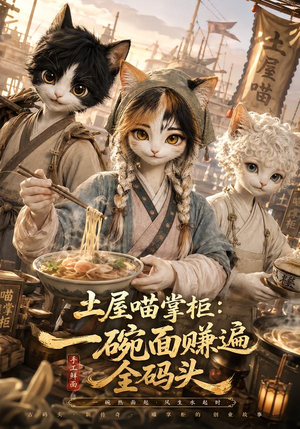 土屋喵掌柜：一碗面赚遍全码头（66集）火热短剧抢先看