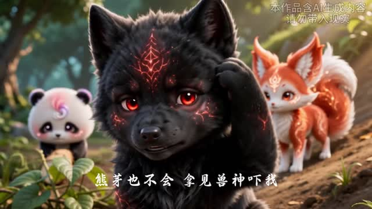 兽世团宠幼崽的基建囤货日常第一季（111集）短剧热播中