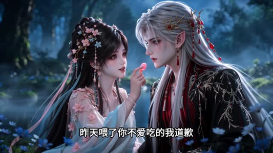 穿书成契，反派与我共生（155集）古装短剧推荐