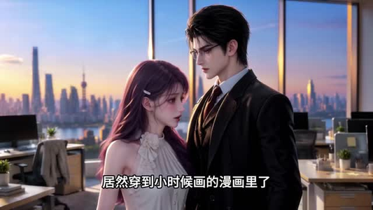 穿进漫画，迟钝普女被大佬疯抢（174集）免费热门短剧