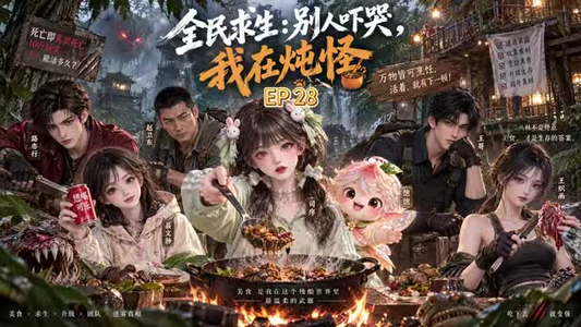 丛林求生：我靠干饭称霸全服（133集）高分佳作免费看
