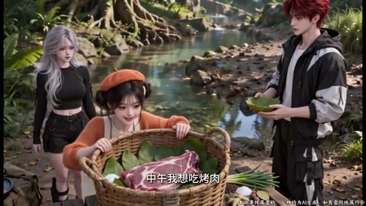 荒岛求生，男团全员听我指挥 （136集）热门短剧排行榜