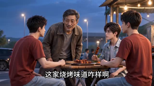 高速卖烧烤配啤酒，干成全城美食地标第三季（174集）爆款短剧抢先看