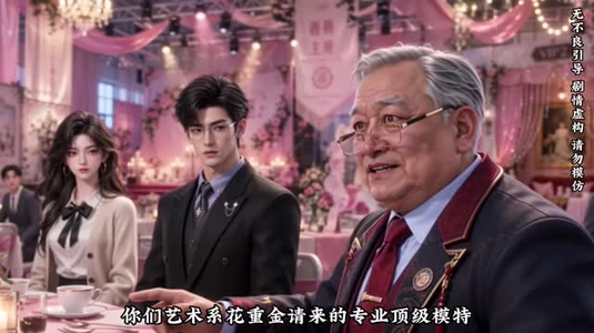 万人迷神颜顶流只想演炮灰第三季（271集）深深爱上这部剧